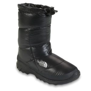 The North Face Women's Black Down Puffer Boots